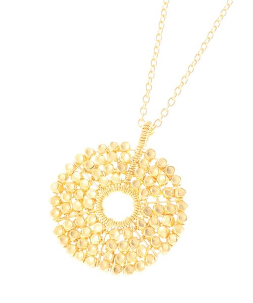 COCOSHNIK ONKITSCH / ココシュニックオンキッチュ ネックレス・ペンダント・チョーカー | カットビーズ サークルネックレス小 | 詳細2