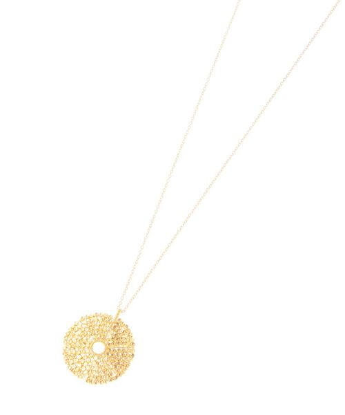 COCOSHNIK ONKITSCH / ココシュニックオンキッチュ ネックレス・ペンダント・チョーカー | カットビーズ サークルネックレス大（イエローゴールド(600)）