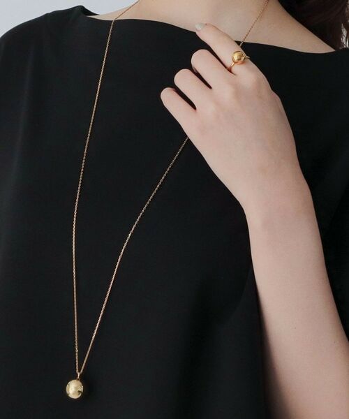 COCOSHNIK ONKITSCH / ココシュニックオンキッチュ ネックレス・ペンダント・チョーカー | シルバー ボール ネックレス GP | 詳細8