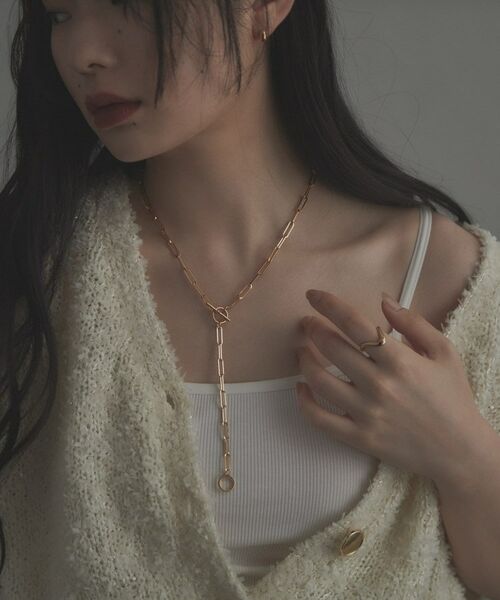 COCOSHNIK ONKITSCH / ココシュニックオンキッチュ ネックレス・ペンダント・チョーカー | シルバー リンクチェーン 2WAYマンテルネックレス GP | 詳細7