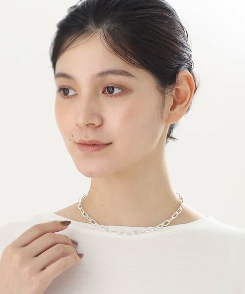 COCOSHNIK ONKITSCH / ココシュニックオンキッチュ ネックレス・ペンダント・チョーカー | シルバー リンクチェーン ショートマンテルネックレス | 詳細13