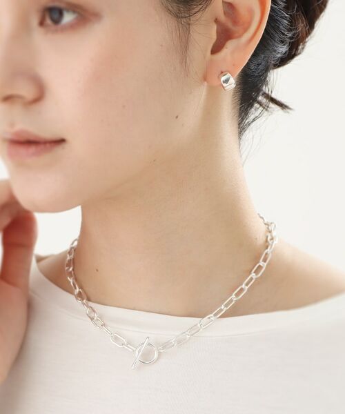 COCOSHNIK ONKITSCH / ココシュニックオンキッチュ ネックレス・ペンダント・チョーカー | シルバー リンクチェーン ショートマンテルネックレス | 詳細16