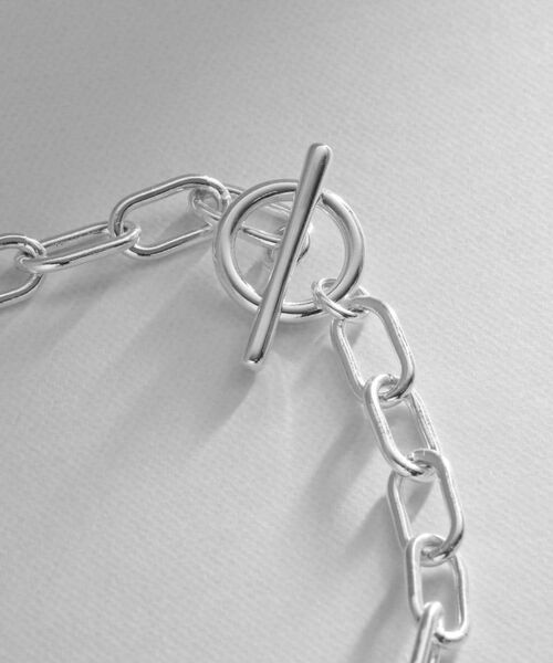 COCOSHNIK ONKITSCH / ココシュニックオンキッチュ ネックレス・ペンダント・チョーカー | シルバー リンクチェーン ショートマンテルネックレス | 詳細3