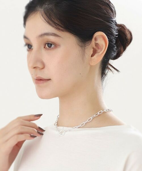 COCOSHNIK ONKITSCH / ココシュニックオンキッチュ ネックレス・ペンダント・チョーカー | シルバー リンクチェーン ショートマンテルネックレス | 詳細9