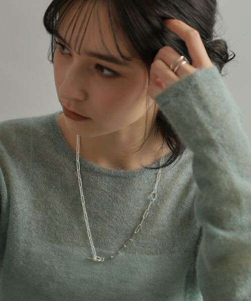 COCOSHNIK ONKITSCH / ココシュニックオンキッチュ ネックレス・ペンダント・チョーカー | シルバー リンクチェーン 2WAYマンテルネックレス | 詳細6