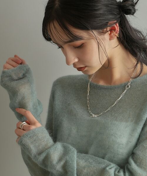 COCOSHNIK ONKITSCH / ココシュニックオンキッチュ ネックレス・ペンダント・チョーカー | シルバー リンクチェーン 2WAYマンテルネックレス | 詳細7