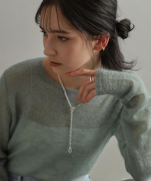 COCOSHNIK ONKITSCH / ココシュニックオンキッチュ ネックレス・ペンダント・チョーカー | シルバー リンクチェーン 2WAYマンテルネックレス | 詳細9