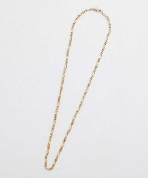 COCOSHNIK ONKITSCH / ココシュニックオンキッチュ ネックレス・ペンダント・チョーカー | シルバー デザインチェーン フィガロネックレス GP | 詳細4