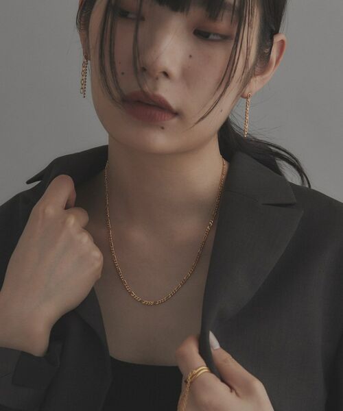 COCOSHNIK ONKITSCH / ココシュニックオンキッチュ ネックレス・ペンダント・チョーカー | シルバー デザインチェーン フィガロネックレス GP | 詳細8