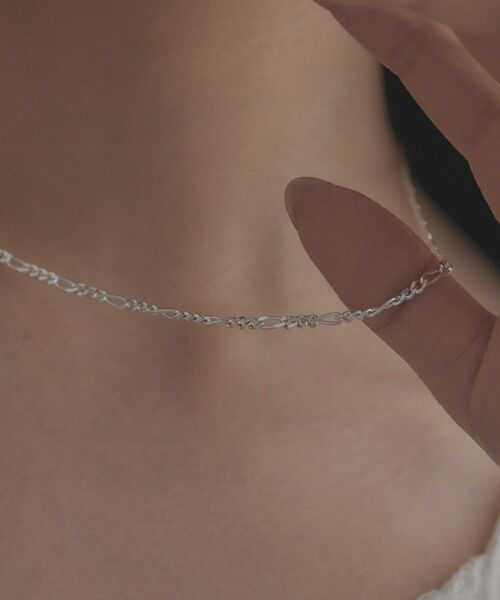 COCOSHNIK ONKITSCH / ココシュニックオンキッチュ ネックレス・ペンダント・チョーカー | シルバー デザインチェーン フィガロネックレス | 詳細8