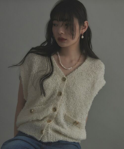 COCOSHNIK ONKITSCH / ココシュニックオンキッチュ ネックレス・ペンダント・チョーカー | シルバー バロックパール チェーンミックス ネックレス GP | 詳細6