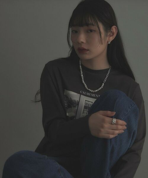 COCOSHNIK ONKITSCH / ココシュニックオンキッチュ ネックレス・ペンダント・チョーカー | シルバー バロックパール チェーンミックス ネックレス | 詳細6