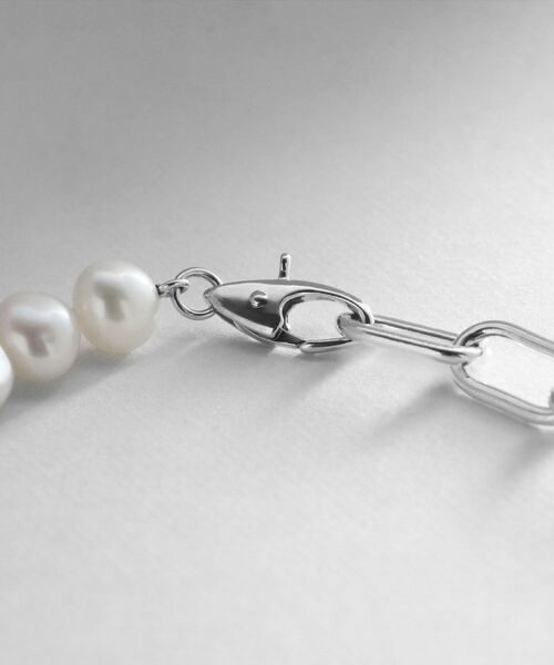 COCOSHNIK ONKITSCH / ココシュニックオンキッチュ ネックレス・ペンダント・チョーカー | シルバー バロックパール ２Wayチェーンミックス ネックレス | 詳細3