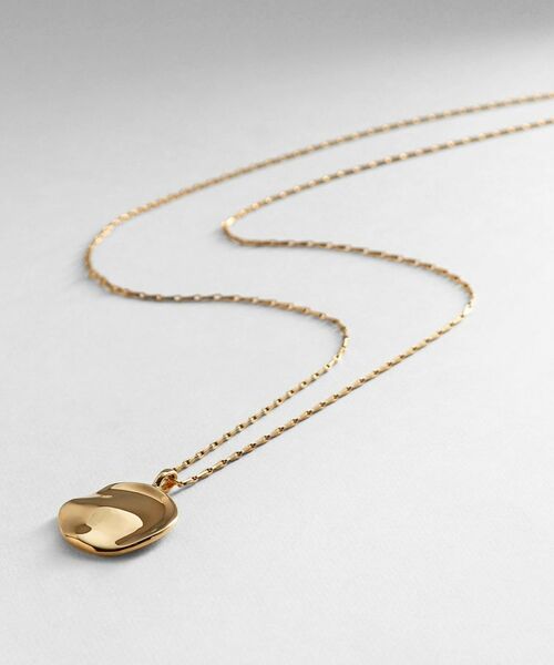 COCOSHNIK ONKITSCH / ココシュニックオンキッチュ ネックレス・ペンダント・チョーカー | シルバー ニュアンスネック コイン GP（ゴールド(600)）