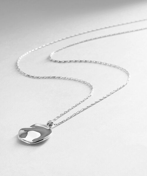 COCOSHNIK ONKITSCH / ココシュニックオンキッチュ ネックレス・ペンダント・チョーカー | シルバー ニュアンスネック コイン（シルバー(600)）