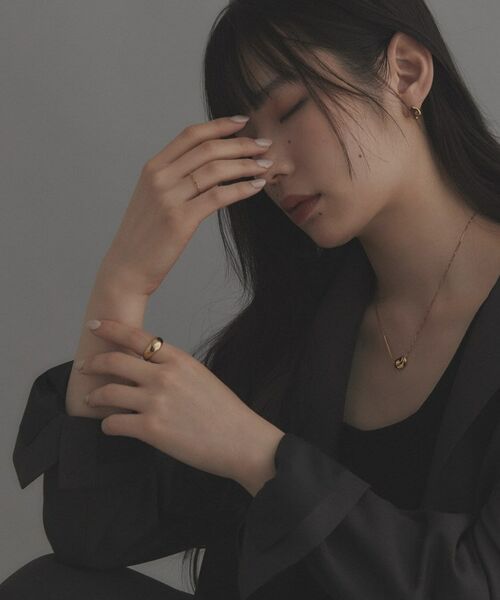 COCOSHNIK ONKITSCH / ココシュニックオンキッチュ ネックレス・ペンダント・チョーカー | シルバー ニュアンスネック ビーンズ GP | 詳細6