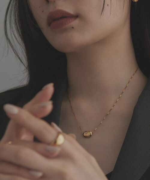 COCOSHNIK ONKITSCH / ココシュニックオンキッチュ ネックレス・ペンダント・チョーカー | シルバー ニュアンスネック ビーンズ GP | 詳細7