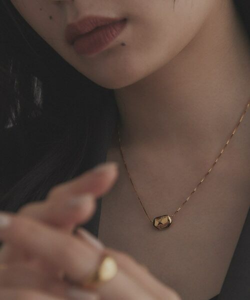 COCOSHNIK ONKITSCH / ココシュニックオンキッチュ ネックレス・ペンダント・チョーカー | シルバー ニュアンスネック ビーンズ GP | 詳細8