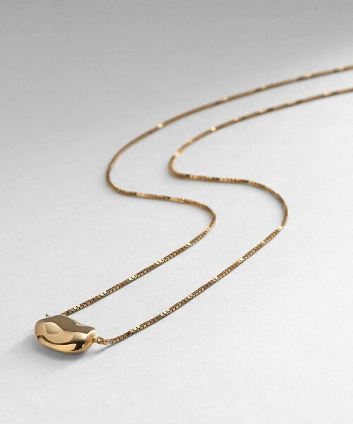COCOSHNIK ONKITSCH / ココシュニックオンキッチュ ネックレス・ペンダント・チョーカー | シルバー ニュアンスネック ビーンズ GP（ゴールド(600)）