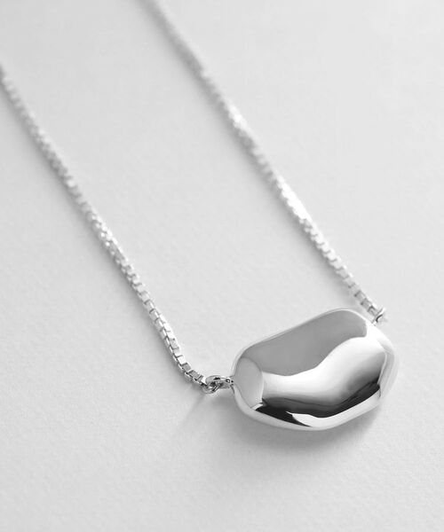 COCOSHNIK ONKITSCH / ココシュニックオンキッチュ ネックレス・ペンダント・チョーカー | シルバー ニュアンスネック ビーンズ | 詳細2