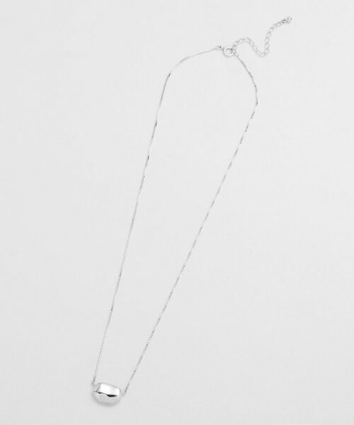 COCOSHNIK ONKITSCH / ココシュニックオンキッチュ ネックレス・ペンダント・チョーカー | シルバー ニュアンスネック ビーンズ | 詳細4