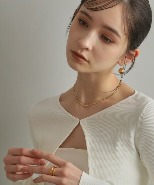 COCOSHNIK ONKITSCH / ココシュニックオンキッチュ ネックレス・ペンダント・チョーカー | シルバー デザインチェーン スネークネックレス GP | 詳細7