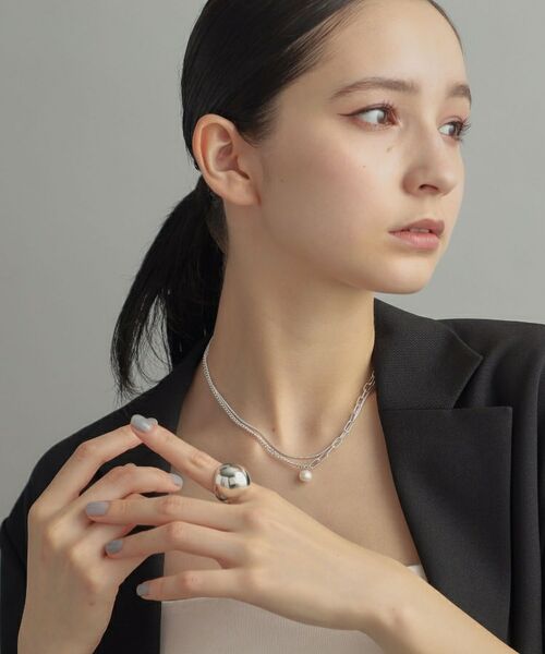 COCOSHNIK ONKITSCH / ココシュニックオンキッチュ ネックレス・ペンダント・チョーカー | シルバー デザインチェーン スネークネックレス | 詳細11