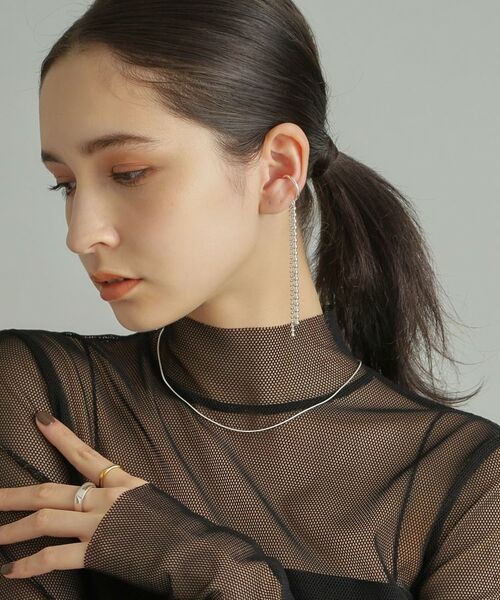 COCOSHNIK ONKITSCH / ココシュニックオンキッチュ ネックレス・ペンダント・チョーカー | シルバー デザインチェーン スネークネックレス | 詳細13