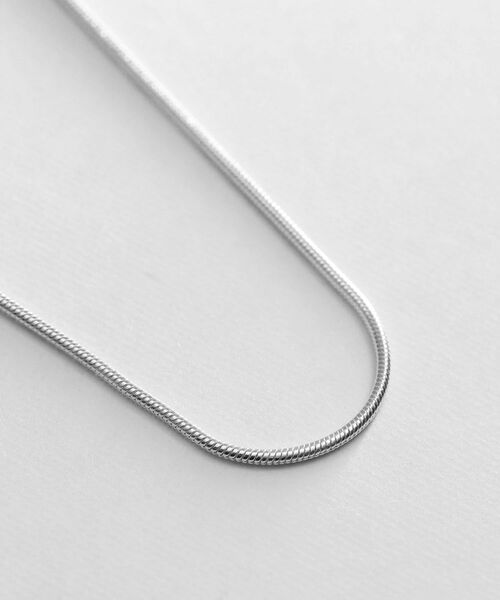 COCOSHNIK ONKITSCH / ココシュニックオンキッチュ ネックレス・ペンダント・チョーカー | シルバー デザインチェーン スネークネックレス | 詳細3
