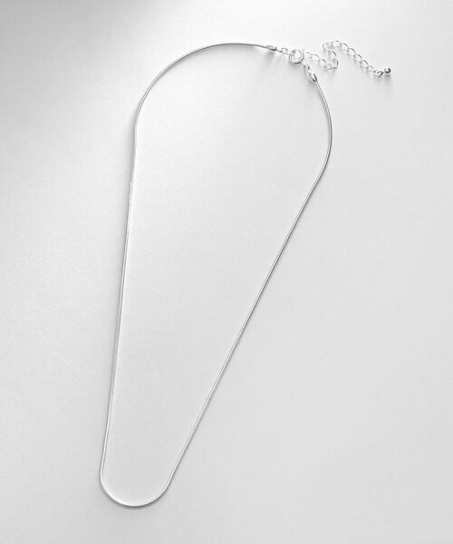 COCOSHNIK ONKITSCH / ココシュニックオンキッチュ ネックレス・ペンダント・チョーカー | シルバー デザインチェーン スネークネックレス | 詳細4