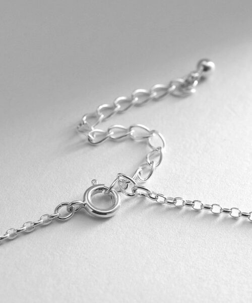 COCOSHNIK ONKITSCH / ココシュニックオンキッチュ ネックレス・ペンダント・チョーカー | シルバー カーブチェーンモチーフ ダブルネックレス | 詳細3