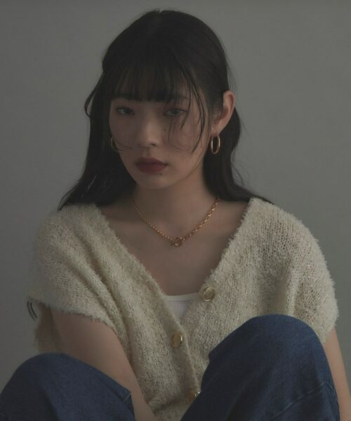 COCOSHNIK ONKITSCH / ココシュニックオンキッチュ ネックレス・ペンダント・チョーカー | シルバー ミックスネックレス ドームチェーンマンテルネックレス GP | 詳細6