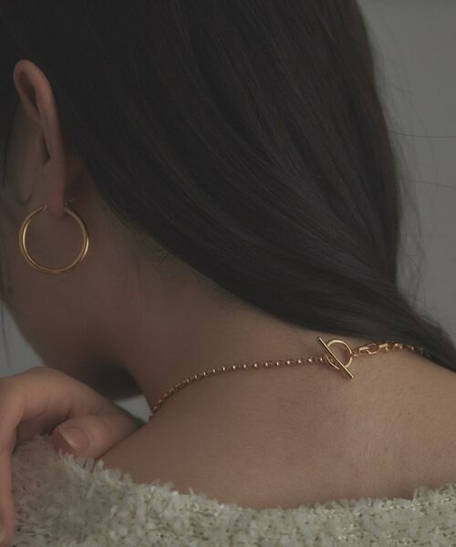 COCOSHNIK ONKITSCH / ココシュニックオンキッチュ ネックレス・ペンダント・チョーカー | シルバー ミックスネックレス ドームチェーンマンテルネックレス GP | 詳細9