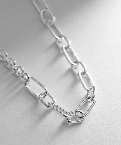 COCOSHNIK ONKITSCH / ココシュニックオンキッチュ ネックレス・ペンダント・チョーカー | シルバー ミックスネックレス ケーブルチェーン２ＷＡＹネックレス | 詳細2