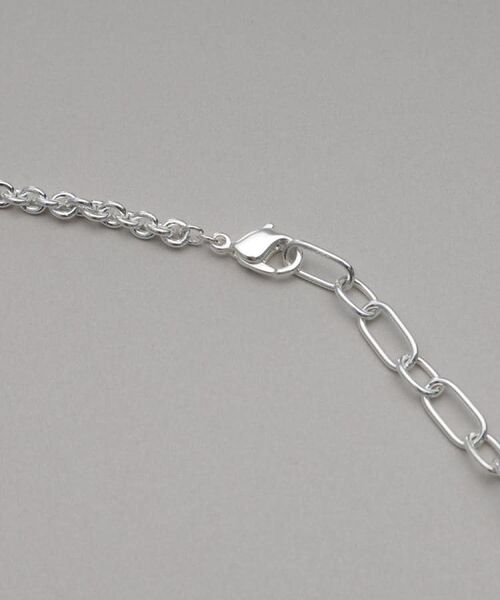 COCOSHNIK ONKITSCH / ココシュニックオンキッチュ ネックレス・ペンダント・チョーカー | シルバー ミックスネックレス ケーブルチェーン２ＷＡＹネックレス | 詳細4