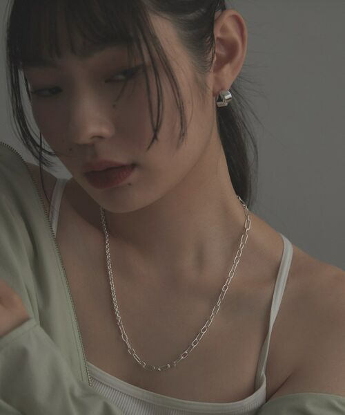 COCOSHNIK ONKITSCH / ココシュニックオンキッチュ ネックレス・ペンダント・チョーカー | シルバー ミックスネックレス ケーブルチェーン２ＷＡＹネックレス | 詳細9