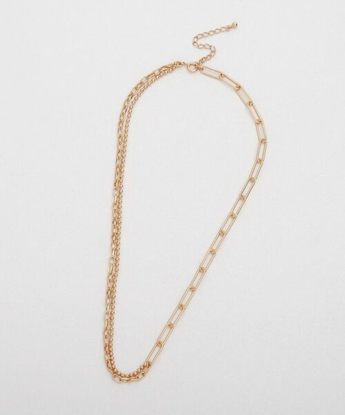 COCOSHNIK ONKITSCH / ココシュニックオンキッチュ ネックレス・ペンダント・チョーカー | シルバー コンビネーションチェーン ニュアンスボールネックレス GP | 詳細4