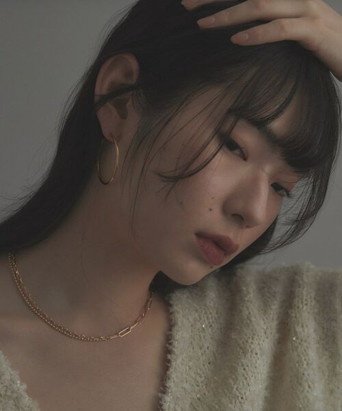 COCOSHNIK ONKITSCH / ココシュニックオンキッチュ ネックレス・ペンダント・チョーカー | シルバー コンビネーションチェーン ニュアンスボールネックレス GP | 詳細7