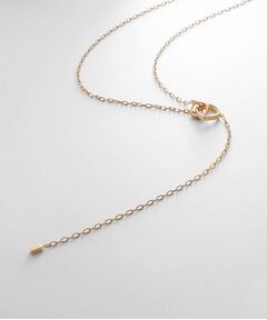 COCOSHNIK ONKITSCH / ココシュニックオンキッチュ ネックレス・ペンダント・チョーカー | シルバー ツイストスクエア Yネックレス GP