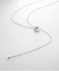 COCOSHNIK ONKITSCH / ココシュニックオンキッチュ ネックレス・ペンダント・チョーカー | シルバー ツイストスクエア Yネックレス