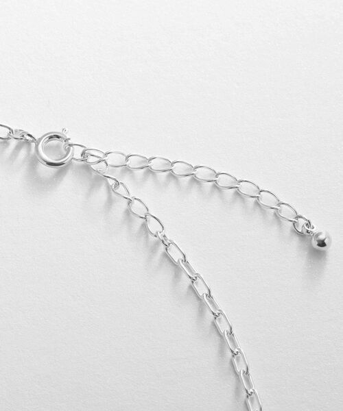 COCOSHNIK ONKITSCH / ココシュニックオンキッチュ ネックレス・ペンダント・チョーカー | シルバー ツイストスクエア Yネックレス | 詳細3