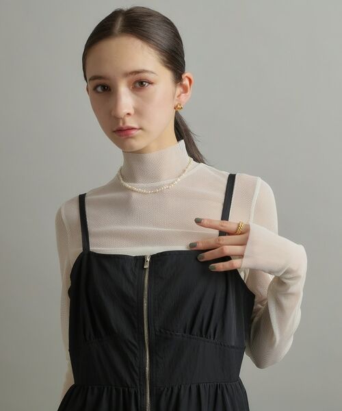 COCOSHNIK ONKITSCH / ココシュニックオンキッチュ ネックレス・ペンダント・チョーカー | シルバー バロックパール カーブチェーン マンテルネックレス GP | 詳細13