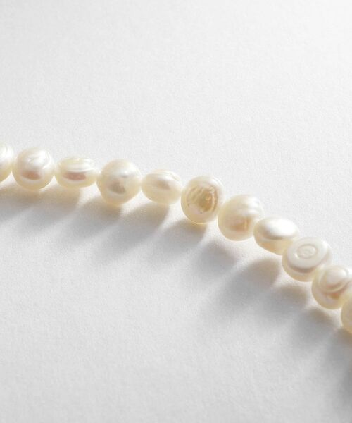 COCOSHNIK ONKITSCH / ココシュニックオンキッチュ ネックレス・ペンダント・チョーカー | シルバー バロックパール カーブチェーン マンテルネックレス GP | 詳細3