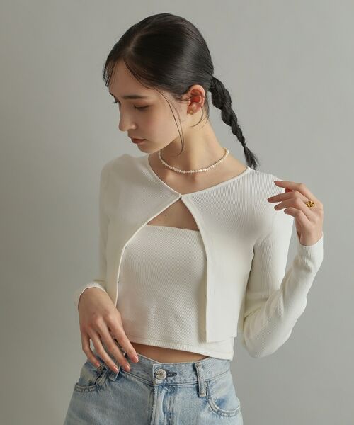 COCOSHNIK ONKITSCH / ココシュニックオンキッチュ ネックレス・ペンダント・チョーカー | シルバー バロックパール カーブチェーン マンテルネックレス GP | 詳細9