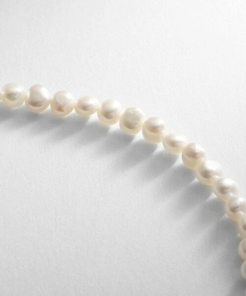 COCOSHNIK ONKITSCH / ココシュニックオンキッチュ ネックレス・ペンダント・チョーカー | シルバー バロックパール カーブチェーン マンテルネックレス | 詳細3