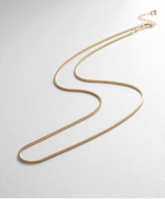 COCOSHNIK ONKITSCH / ココシュニックオンキッチュ ネックレス・ペンダント・チョーカー | シルバー デザインチェーン コンパクトネックレス GP