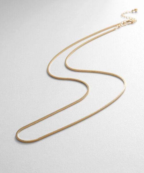 COCOSHNIK ONKITSCH / ココシュニックオンキッチュ ネックレス・ペンダント・チョーカー | シルバー デザインチェーン コンパクトネックレス GP | 詳細1