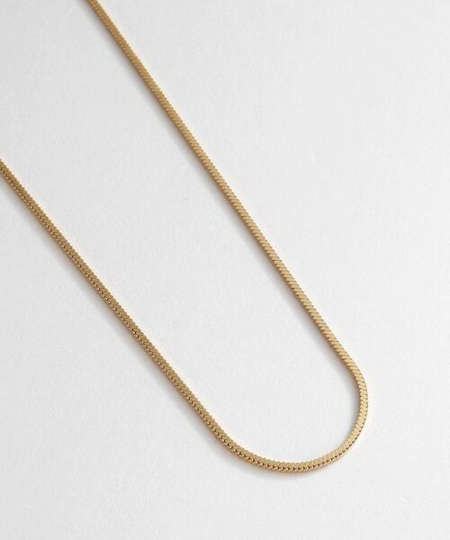 COCOSHNIK ONKITSCH / ココシュニックオンキッチュ ネックレス・ペンダント・チョーカー | シルバー デザインチェーン コンパクトネックレス GP | 詳細2