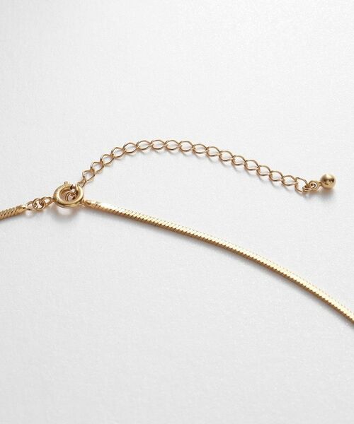 COCOSHNIK ONKITSCH / ココシュニックオンキッチュ ネックレス・ペンダント・チョーカー | シルバー デザインチェーン コンパクトネックレス GP | 詳細3