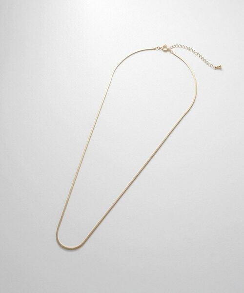 COCOSHNIK ONKITSCH / ココシュニックオンキッチュ ネックレス・ペンダント・チョーカー | シルバー デザインチェーン コンパクトネックレス GP | 詳細4